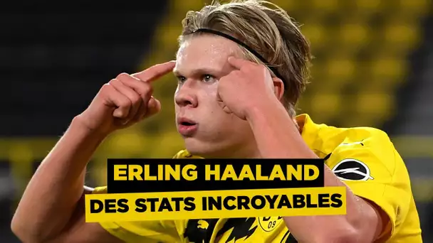 Borussia Dortmund : Les stats incroyables d'Erling Haaland !
