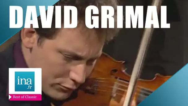 David Grimal  "Prélude en mi majeur" de J.S Bach | Archive INA