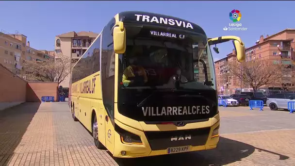 Calentamiento Granada CF vs Villarreal CF