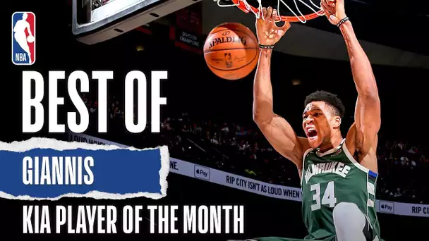 Giannis's January Highlights | KIA Player of the Month
