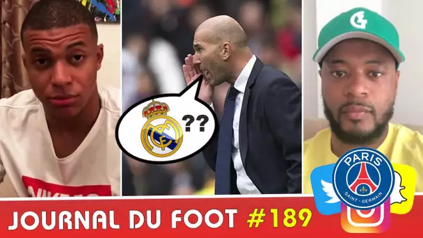 ZIDANE dit non à un retour au REAL, EVRA traite le PSG, MBAPPÉ va rester, BALOTELLI marque encore