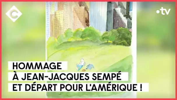 Jean-Jacques Sempé : son Amérique à lui - L’Oeil de Pierre Lescure - C à Vous - 10/10/2022