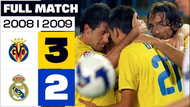Villarreal CF 3-2 Real Madrid | PARTIDO COMPLETO | LALIGA EA SPORTS 2008/09