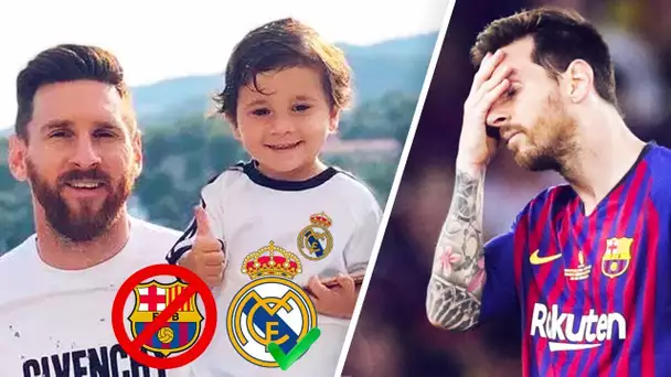 Ce que le fils de Messi fait quand le Real Madrid marque un but - Oh My Goal