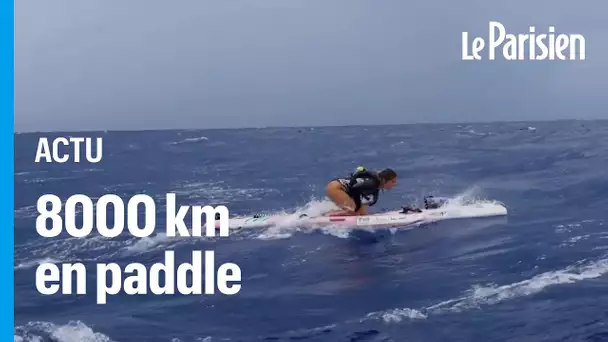 « On ne réalise pas trop » : 8000 km en paddle dans le Pacifique, l'exploit fou de six femmes