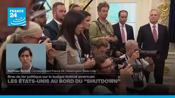 Shutdown aux États-Unis : "ce n'est pas du tout une première pour Donald Trump" • FRANCE 24