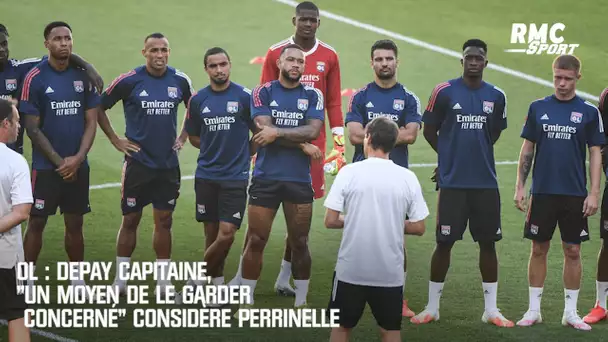 OL : Depay capitaine, "un moyen de le garder concerné" considère Perrinelle