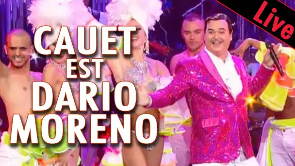 Cauet est Dario Moreno et chante Brigitte Bardot &  Si tu vas à Rio / Live dans Ze Fiesta