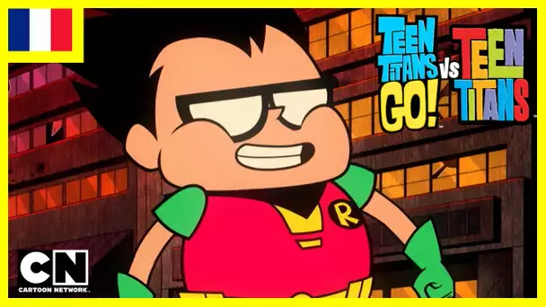 Teen Titans Go ! en français 🇫🇷| Teen Titans Go ! VS Teen Titans [extrait 2/2]