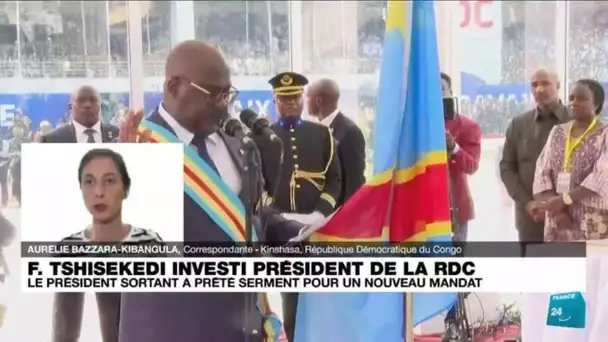 RDC : largement réélu, Félix Tshisekedi prête serment pour un second mandat • FRANCE 24