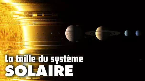 L'immensité de l'espace : le système solaire au bout des doigts