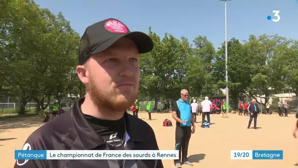 Rennes : le championnat de France de pétanque pour les sourds