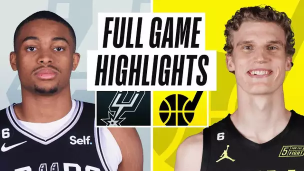 SPURS at JAZZ | NBA PRESEASON FULL GAME HIGHLIGHTS | October 11, 2022