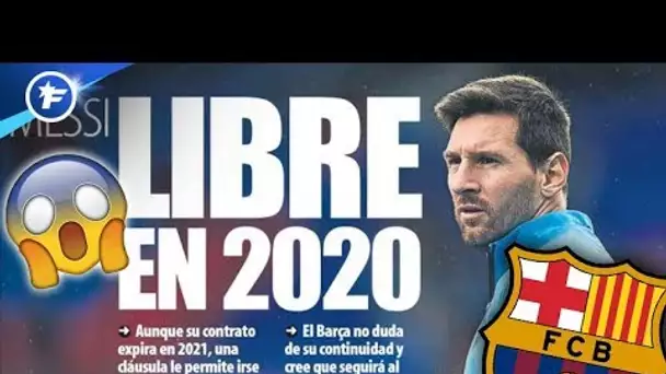 Lionel Messi pourrait partir libre du Barça en 2020 | Revue de presse