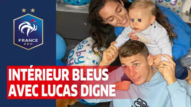 Intérieur Bleus avec Lucas Digne, Equipe de France I FFF 2020