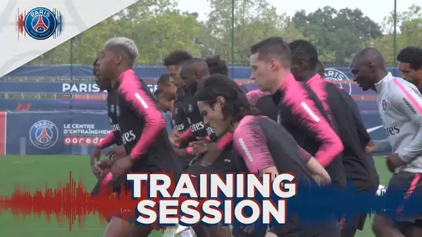 TRAINING SESSION - NÎMES vs PARIS SAINT-GERMAIN