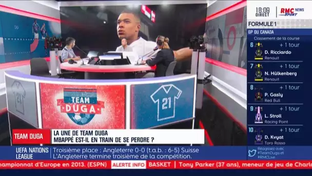 Duga : 'Je ne sais pas si Mbappé est perdu... mais il est bien égaré !'