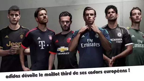 adidas dévoile le maillot third de ses cadors européens !