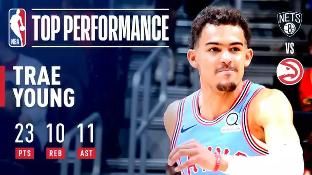 Trae Young Puts Up His First Career Triple-Double vs Brooklyn! | March 9, 2019