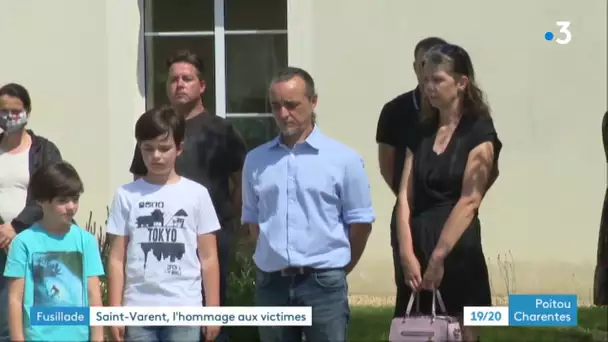 Saint-Varent : une minute de silence observée dans la commune, une semaine après la fusillade
