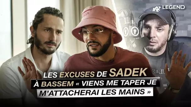 Les excuses de Sadek à Bassem 'Viens me taper, je m'attacherai les mains"