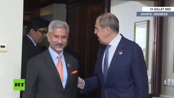 Indonésie : Sergueï Lavrov a rencontré son homologue indien à Djakarta