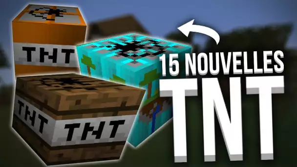15 NOUVELLES TNT AJOUTÉES A MINECRAFT !