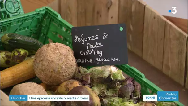 Angoulême : une épicerie sociale ouverte à tous à Basseau