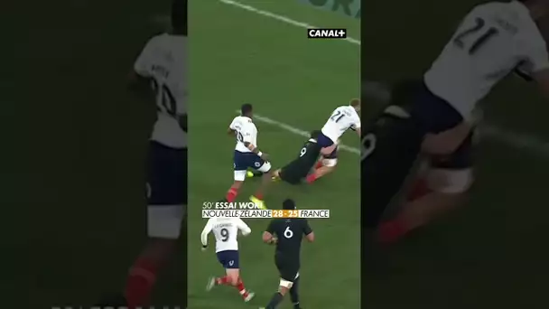 Quel match des Bleus, qui s’inclinent de justesse 31 à 27 face aux All Blacks 🐓 #rugby #sports