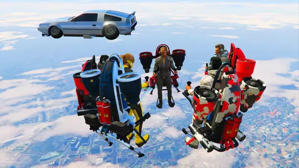 DLC FIN DU MONDE JETPACK VOITURE VOLANTE VOITURE SOUS -MARINE ETC