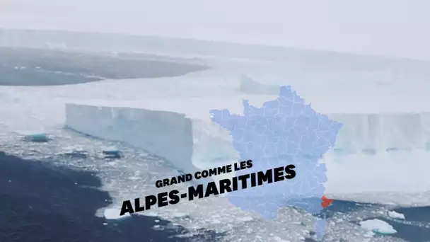 Le plus gros iceberg du monde menace une île britannique