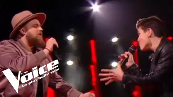 Johnny Hallyday (Toute la musique que j'aime) | Aurélien vs Raffi Arto | The Voice France 2018...