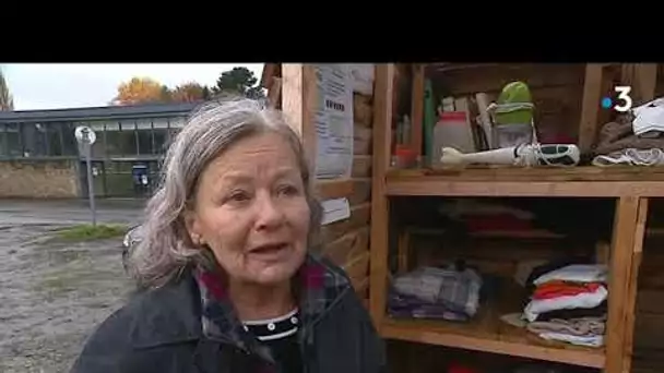 Une cabane à Guingamp pour donner plutôt que jeter