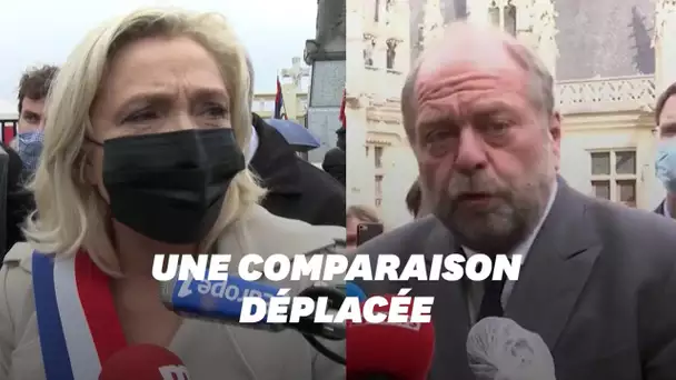 Éric Dupond-Moretti candidat aux régionales: Marine Le Pen tente une comparaison douteuse