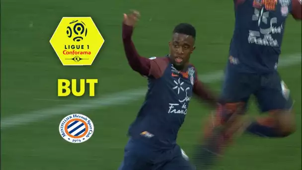 But Isaac MBENZA (7') / Montpellier Hérault SC - Olympique Lyonnais (1-1)  / 2017-18