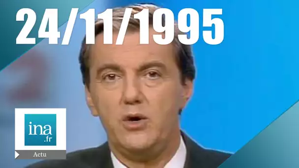 20h France 2 du 24 novembre 1995 - Manifestations en France et mort de Louis Malle | Archive INA