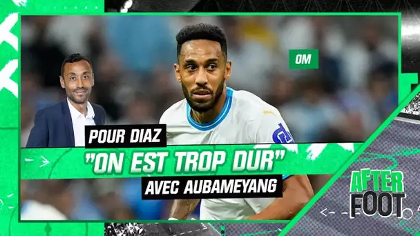 OM : Pour Diaz, "on est trop dur avec Aubameyang" qui "souffre" d'être le successeur de Sanchez