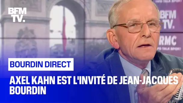 Axel Kahn face à Jean-Jacques Bourdin en direct
