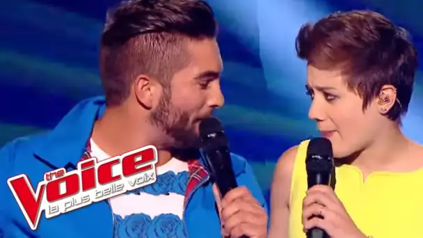 Stromae – Papaoutai  | Kendji Girac & Élodie Martelet | The Voice France 2014 | Demi-Finale