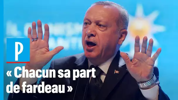 Erdogan menace l’Europe de laisser passer des « millions » de migrants