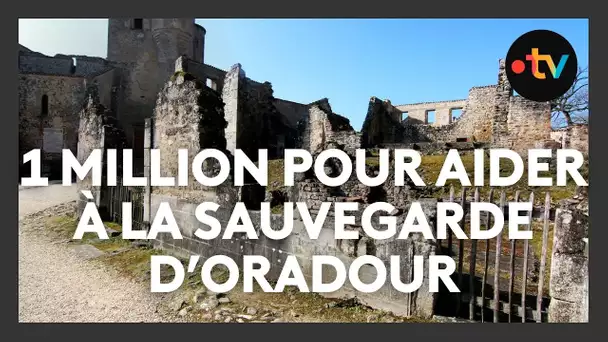 1 million d'euros donné par Dassault pour sauvegarder les ruines du village martyr d'Oradour