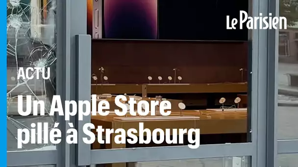 Mort de Nahel : plusieurs incidents à Strasbourg, un Apple Store vandalisé