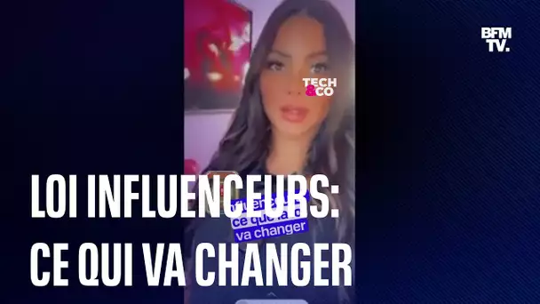 Loi influenceurs: ce qui va changer