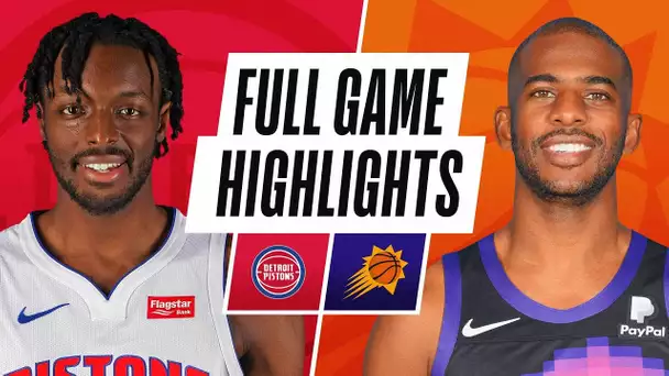 PISTONS at SUNS | FULL GAME HIGHLIGHTS | February 5, 2021