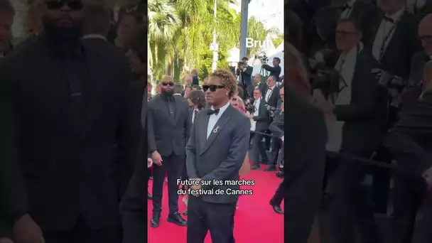 Future sur les marches du festival de Cannes