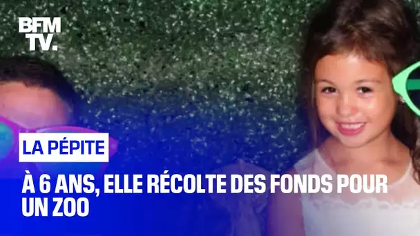 À 6 ans, elle récolte des fonds pour un zoo