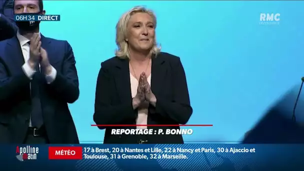 "Nous ne reviendrons pas en arrière": Marine Le Pen confirme sa ligne pour 2022