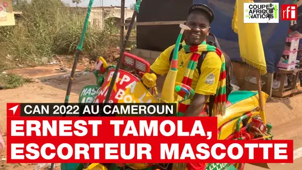 CAN 2022 : l’escorteur mascotte des Lions indomptables • RFI