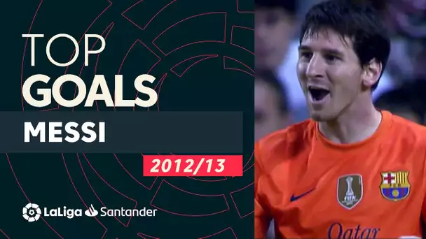 ALL GOALS Messi 2012/2013