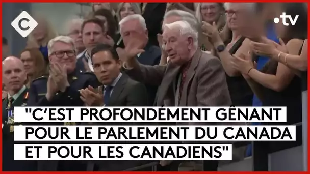 Canada : scandale après l’ovation du Parlement à un ancien nazi - Le 5/5 - C à Vous - 27/09/2023
